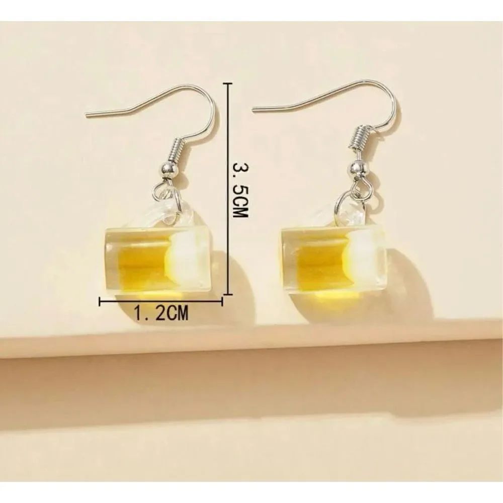 Beer Drop Earrings - Picture 3 of 3